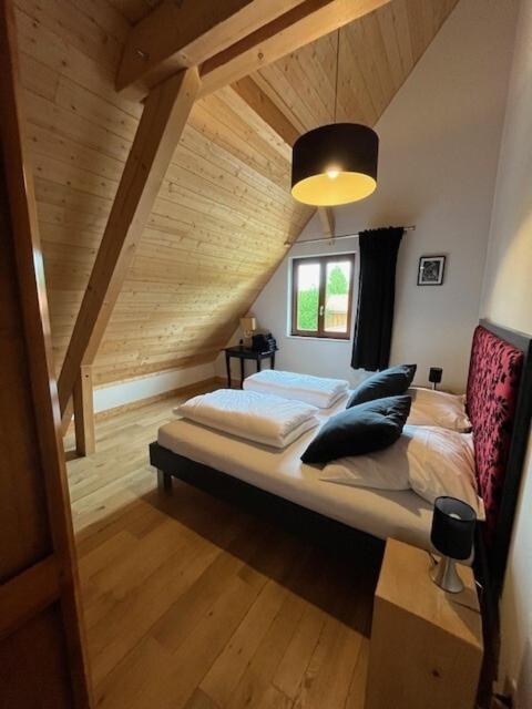 Les Granges Modernes Vila Bruebach Quarto foto